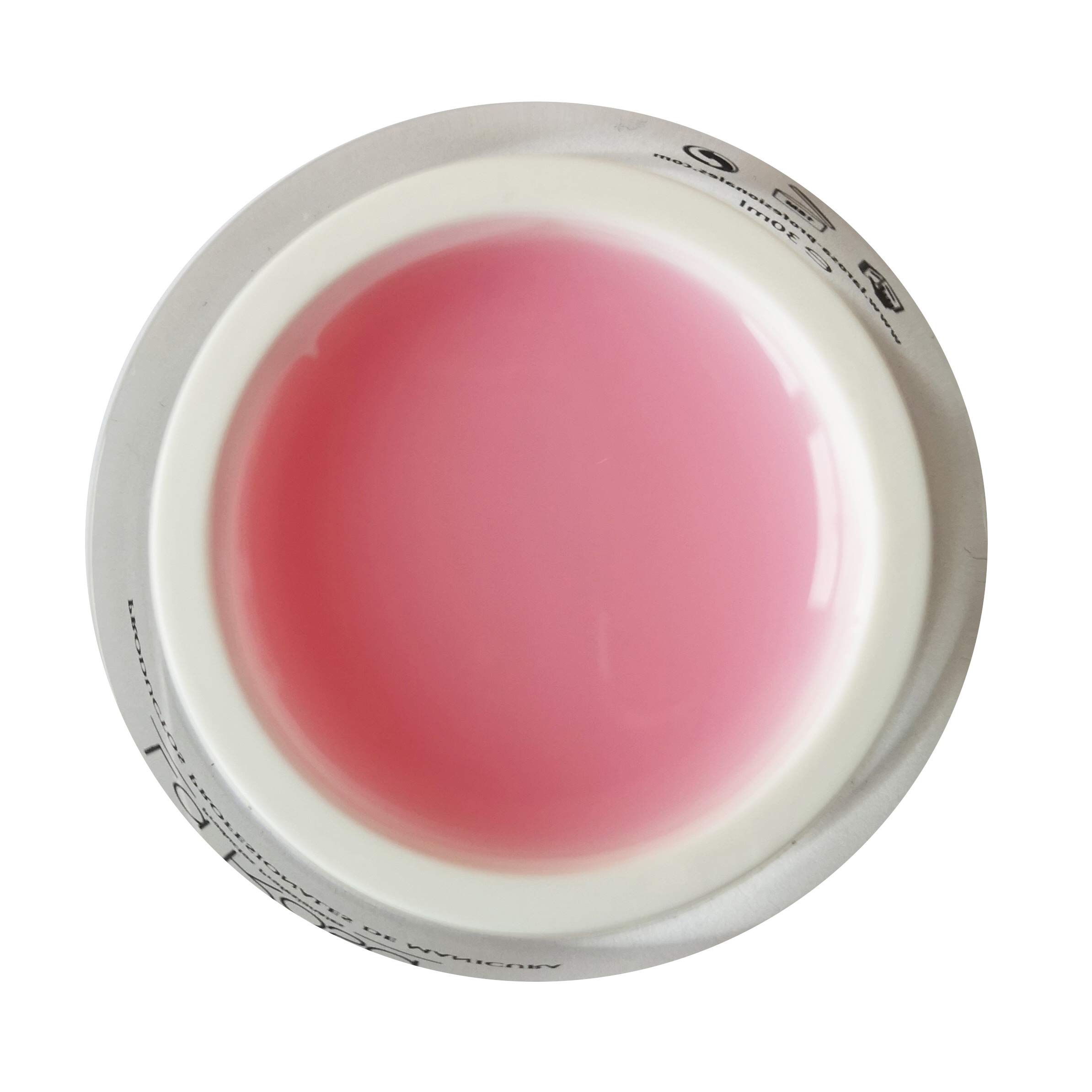 La Rosa ŻEL budujący UV/LED MILKY GLASS - Mleczno-różowy żel budujący do paznokci - 30 ml