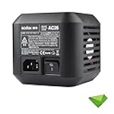 Godox AC-26 Adapter for Godox AD600Pro AD600 Pro II, Flashpoint XPLOR 600 Pro Witstro Outdoor Flash Monolights (Godox AC-26)