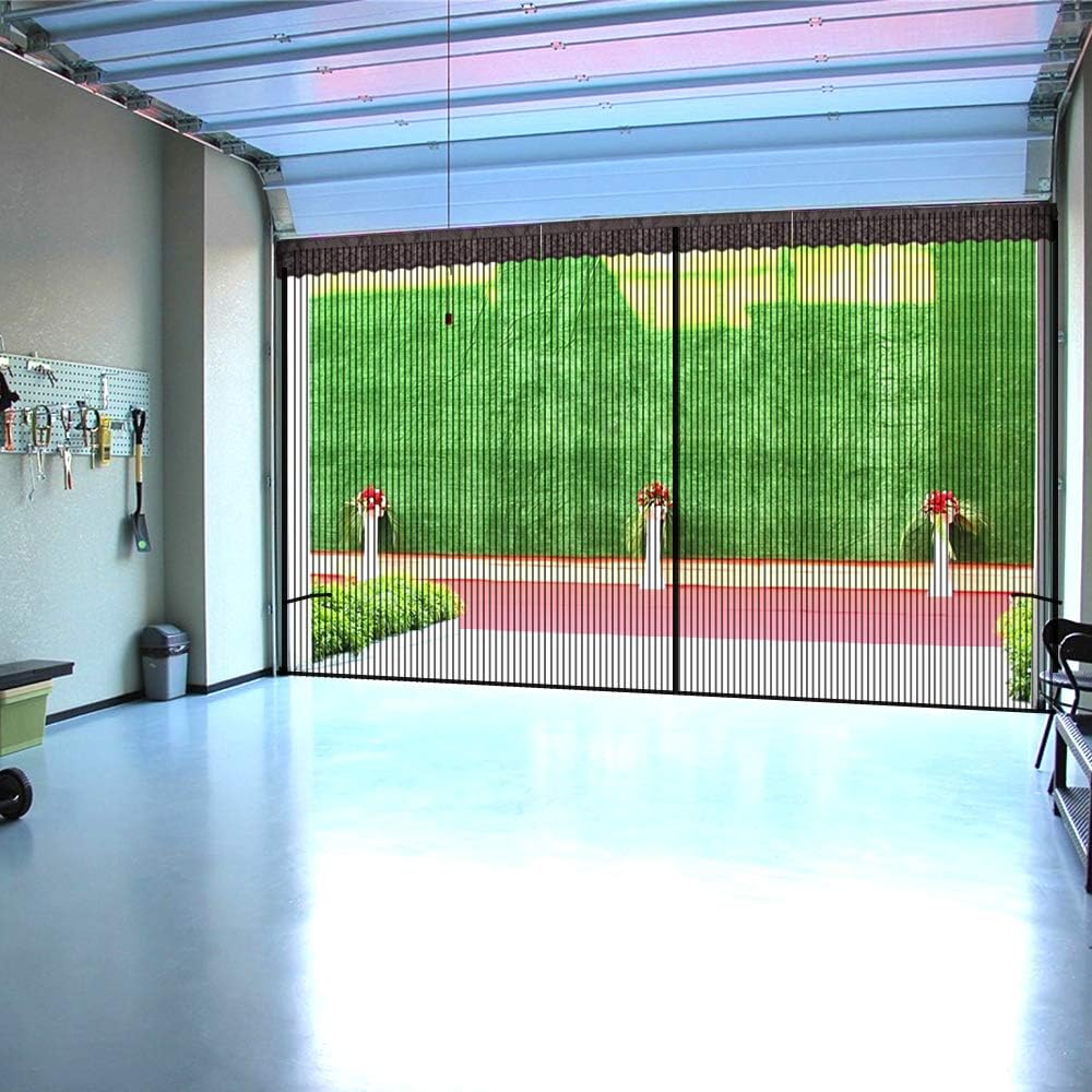 Suреr Dеаl Prоduсt Garage Door Screen with Magnetic 9x7Ft for one car Garage - Magnetic Garage Screen Door Heavy Duty Mesh - Patio Porch Privacy Curtain Nеw Arrіvаlѕ Garage Door Screen with Magnetic 9x7Ft for one car Garage - Magnetic Garage Screen Door Heavy Duty Mesh - Patio Porch Privacy Curtain