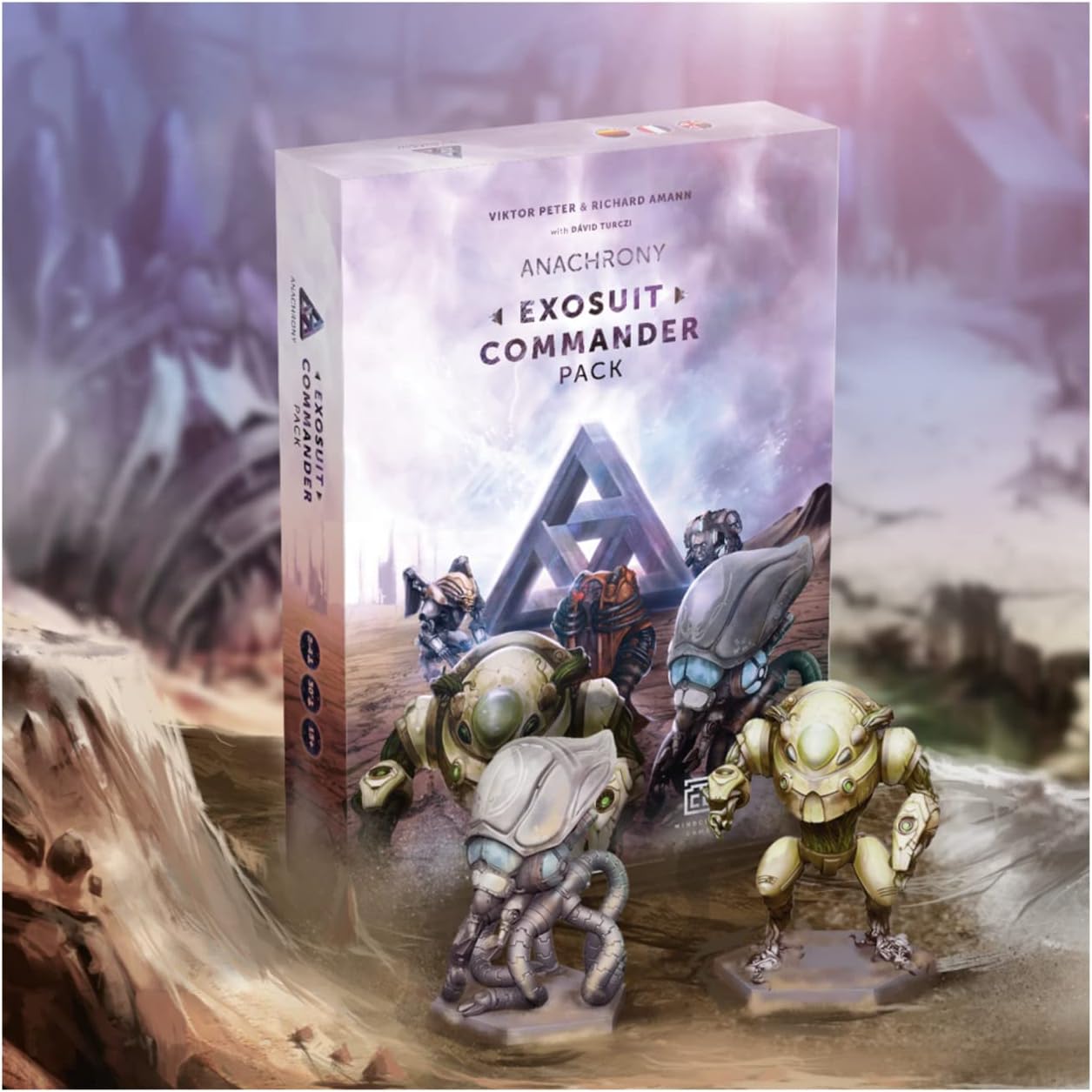 Mindclash Games MCG0004 Anachrony Exosuit Commander Pack Expansion, Multicoloured