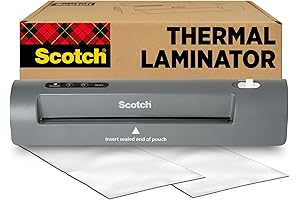 Scotch Thermal Laminator TL901X: For Easy and Protective Document Lamination