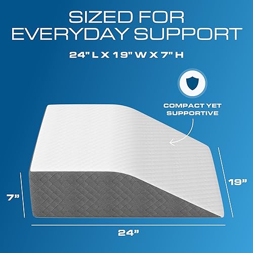 Vista 38 de Kolbs - Almohada de cuña de cama tamaño matrimonial para cabecero Almohada moderna y elegante para llenar el espacio entre la cabecera