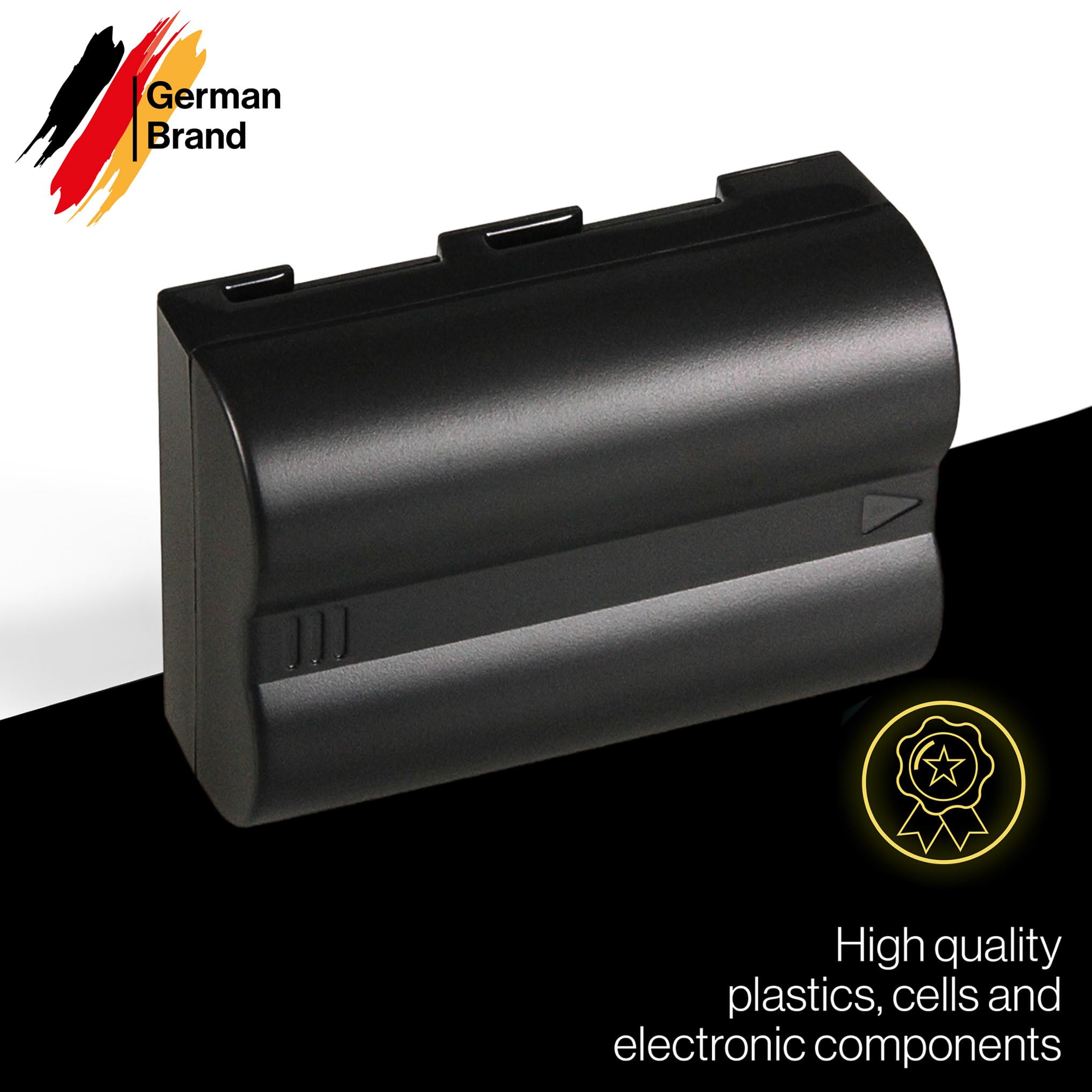 PATONA 2X Protect Akumulator do Nikon EN-EL3E ENEL3E 2000mAh | Akumulator zamienny z etui ochronnym do D700 D300 D300S D200 D90 D80 D70 D70s D50 D100