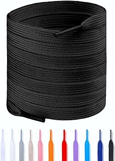 Shoelaces for Sneakers 1 Pair Athletic Shoelace Flat Shoe laces for Kids and Adults
