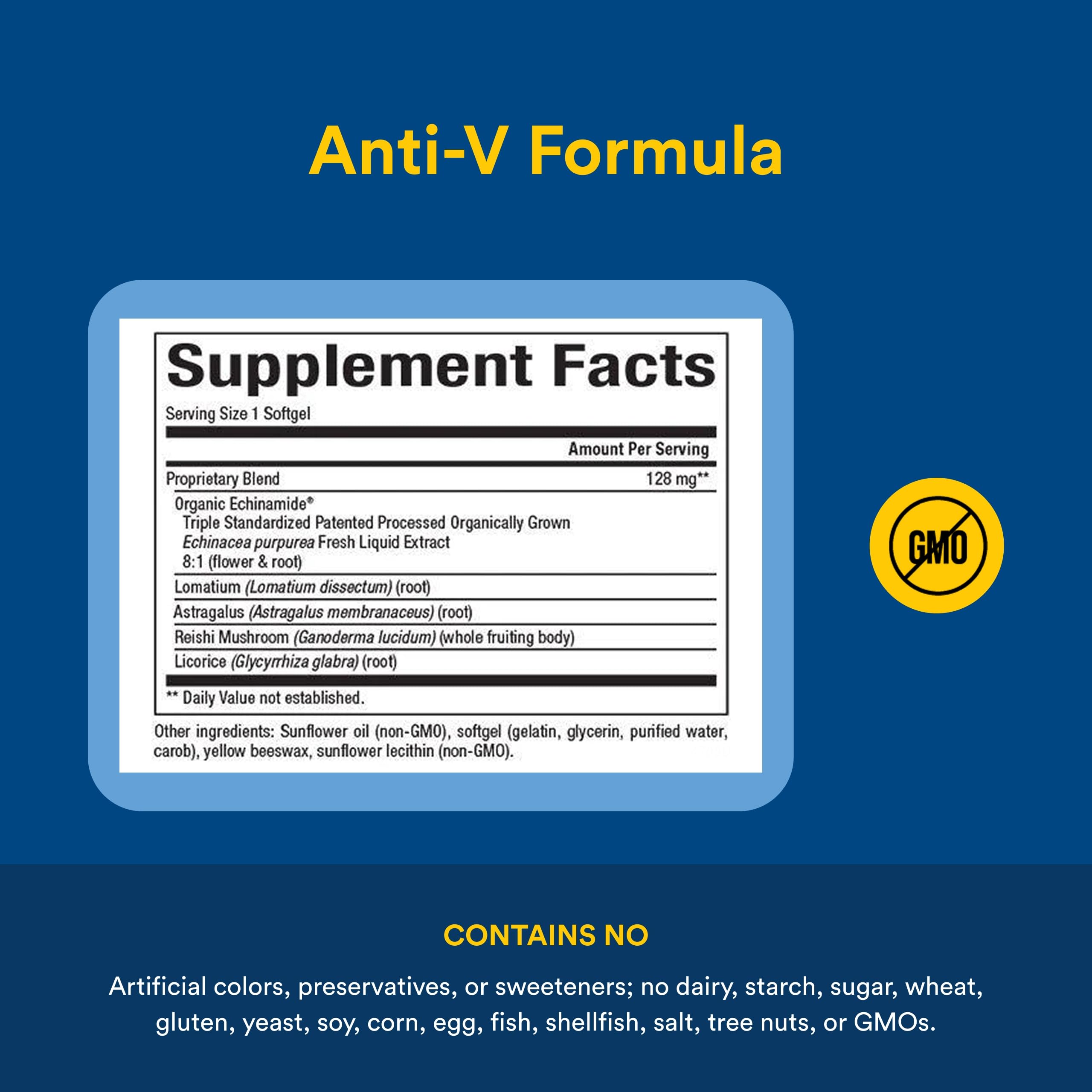 Natural Factors Echinamide Anti-V Formula for Immune Support*, 120 Softgels — Amazon image 4