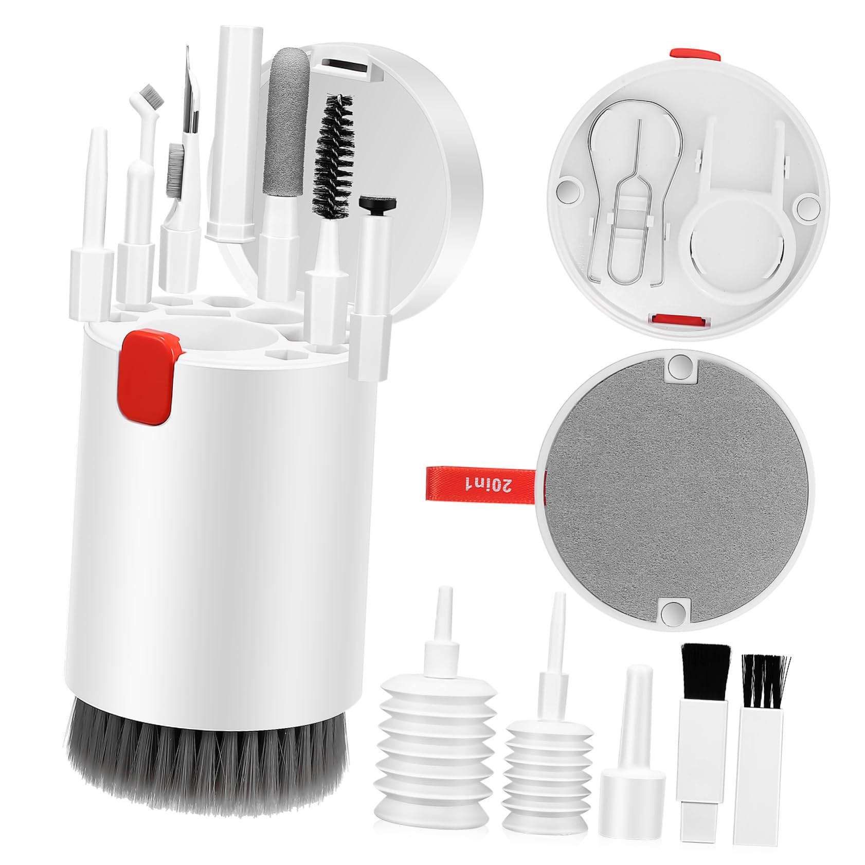 SEWACC Complete Phone Keyboard Camera Cleaning Kit Multi-Purpose Electronic Cleaner Long Lasting Abs Material