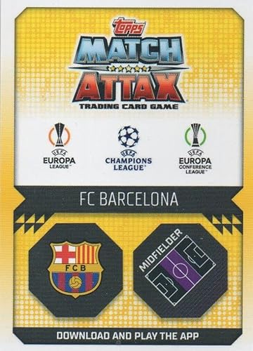 Miniatura 5 de Topps Match Attax 2022/23 - Liga de Campeones de la UEFA, Tarjetas de fútbol - Colección Tin Mini, Red Ray