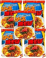 Kit Macarrão Instantâneo Japonês Sunaoshi para Yakisoba com Tempero - 5 pacotes