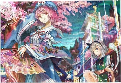 Amazon Co Jp 東方project ジグゾー パズル 300ピース 38x26cm 人気 パズル 子供 ぱずる 萌えグッズ アニメ 初心者向け ギフト プレゼント 知育パズル おもちゃ
