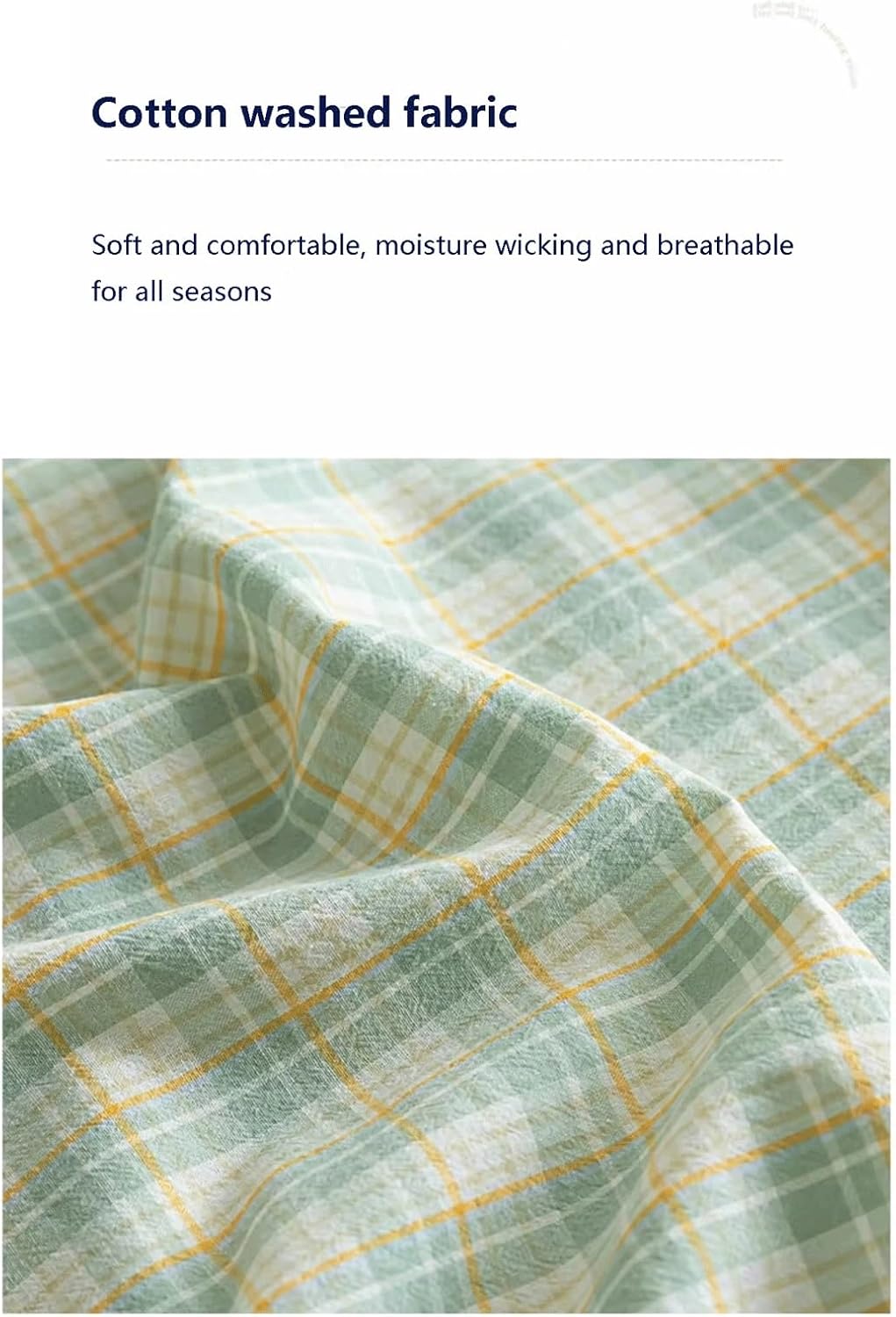Plaid Sleeping Bag Liner Cotton Travel Sheets Lightweight Single Double Adult Sleep Sack for Travel Camping Hotel