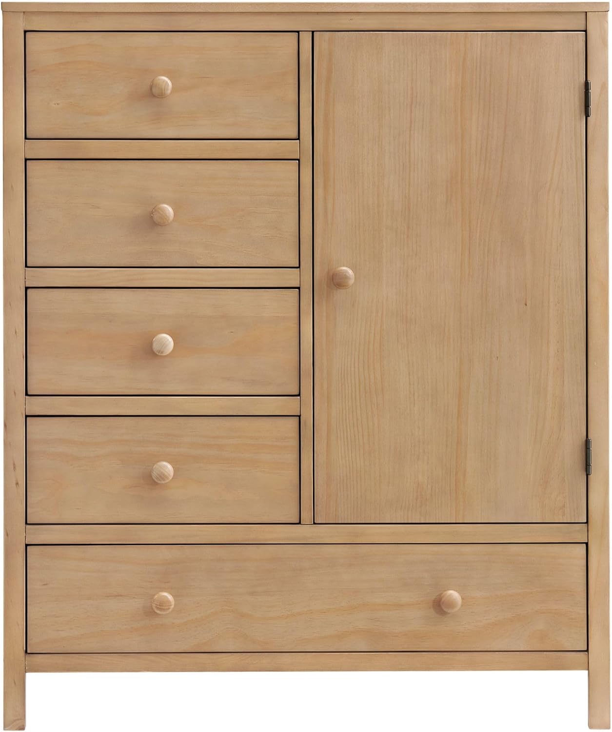 Soho Baby Everlee Chifferobe, Honey Wood