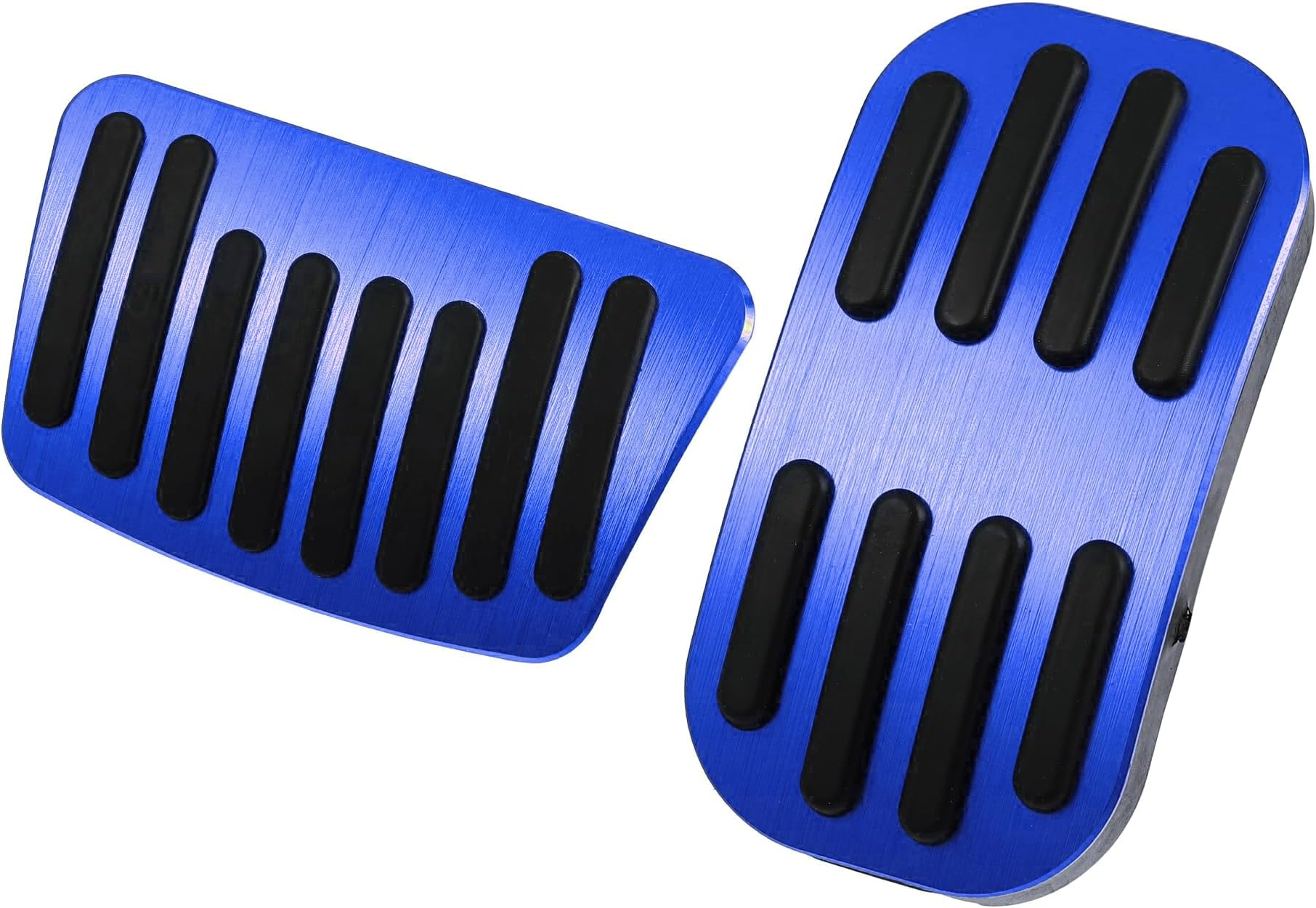 MACHSWON 2pcs Car Gas Pedal Brake Pedal Pad Cover for Toyota C-HR 2016-2018 Anti Slip Footrest Car Pedals Accessories for Toyota Corolla 2019-2021 Blue