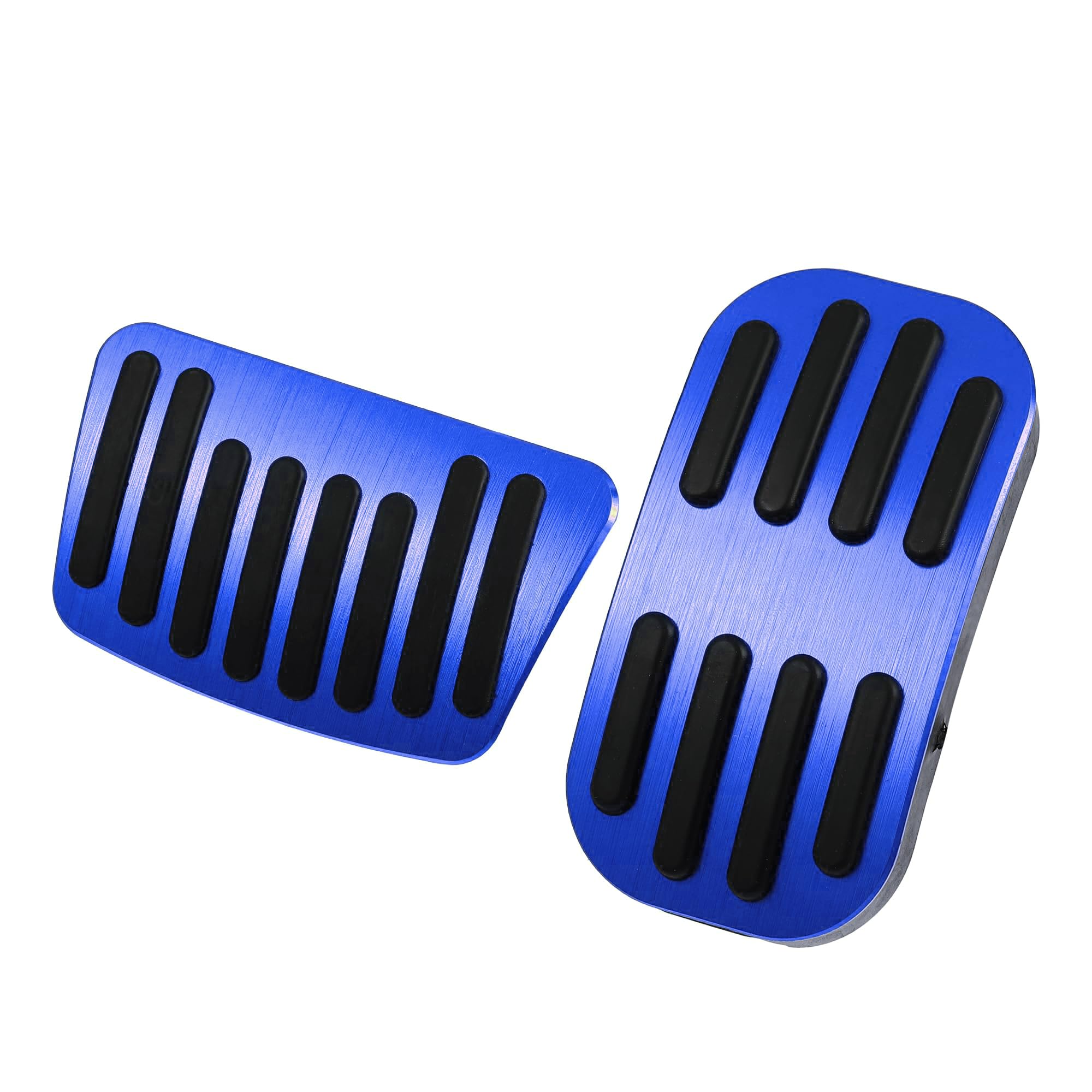 MACHSWON 2pcs Car Gas Pedal Brake Pedal Pad Cover for Toyota C-HR 2016-2018 Anti Slip Footrest Car Pedals Accessories for Toyota Corolla 2019-2021 Blue