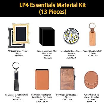 LaserPecker Pro + Material Packセット 新品 Amazon.com: LaserPecker Essentials Material Kit, Laser