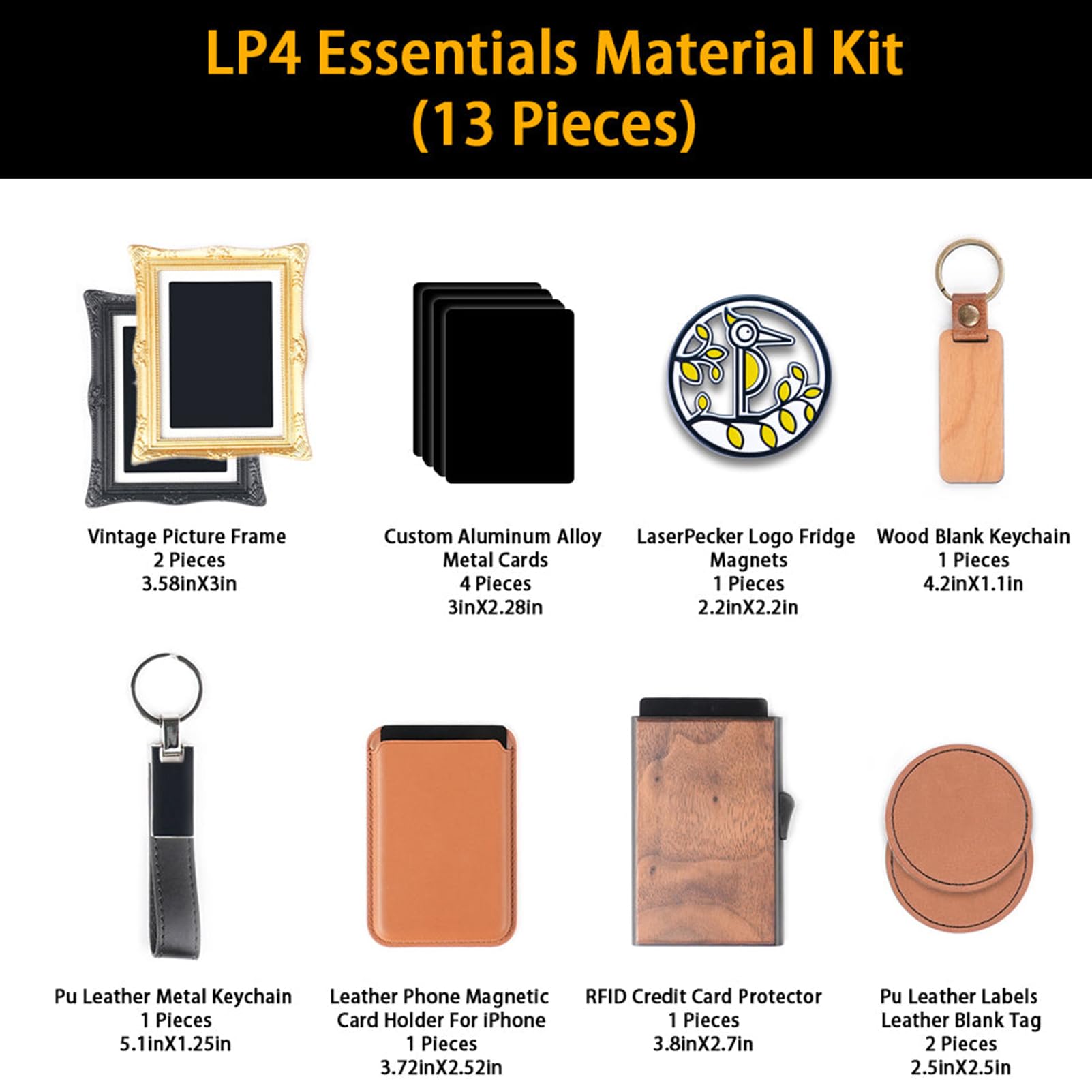 LaserPecker Pro + Material Packセット 新品 Amazon.com: LaserPecker Essentials Material Kit, Laser