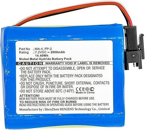 Miniatura 3 de Synergy Digital DAB - Batería digital, funciona con Tivoli PAL+ DAB Digital, (Ni-MH, 7.2, 2000 mAh) de ultra alta capacidad, compatible con batería