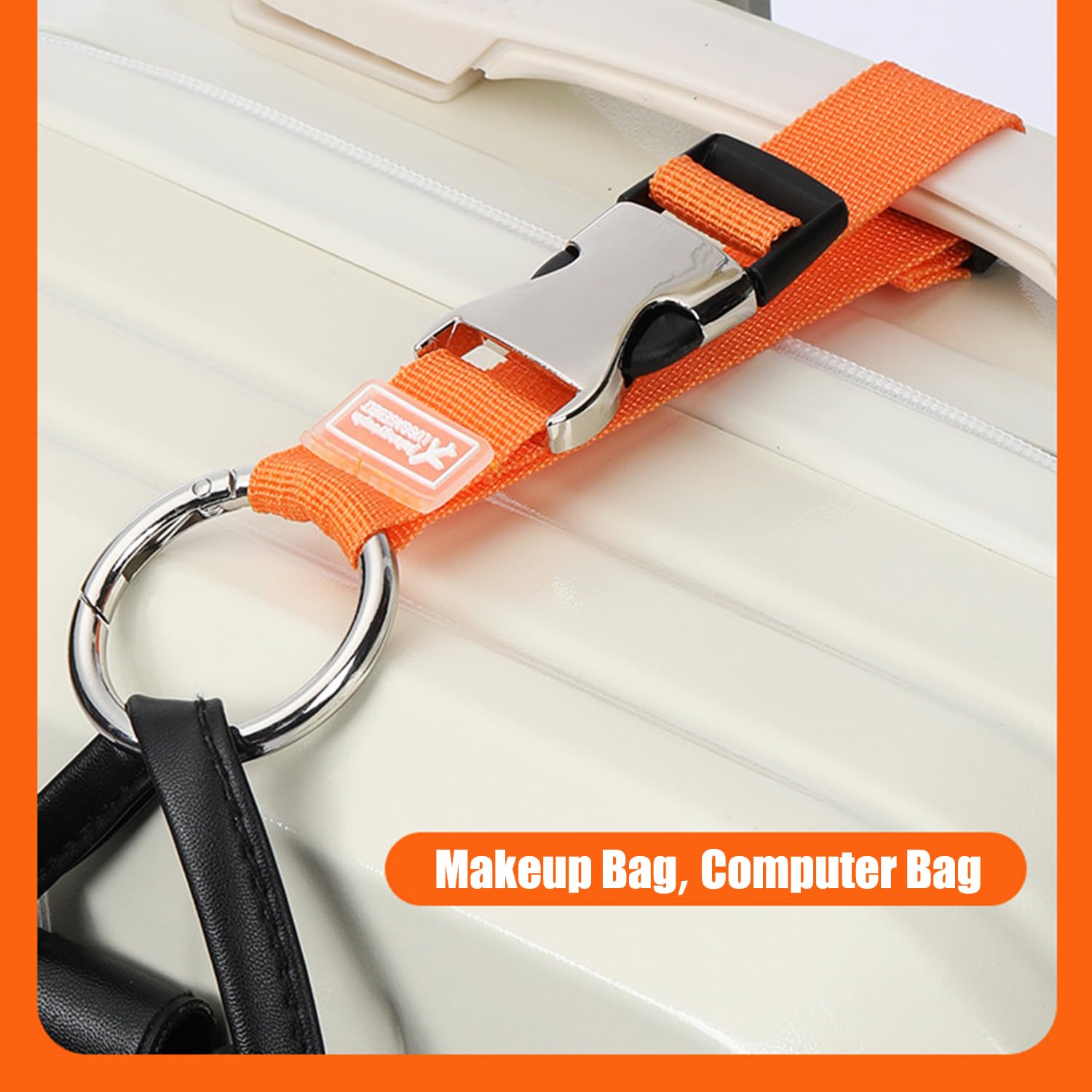 Hama Cinghia Per Valigia 5 X 200 Cm, Arancione - Foto 6