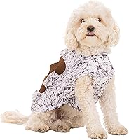 Vista 3 de Baked Potato Dog Costume for Small Dogs, Machine Washable Jacket Style, Easy Fit