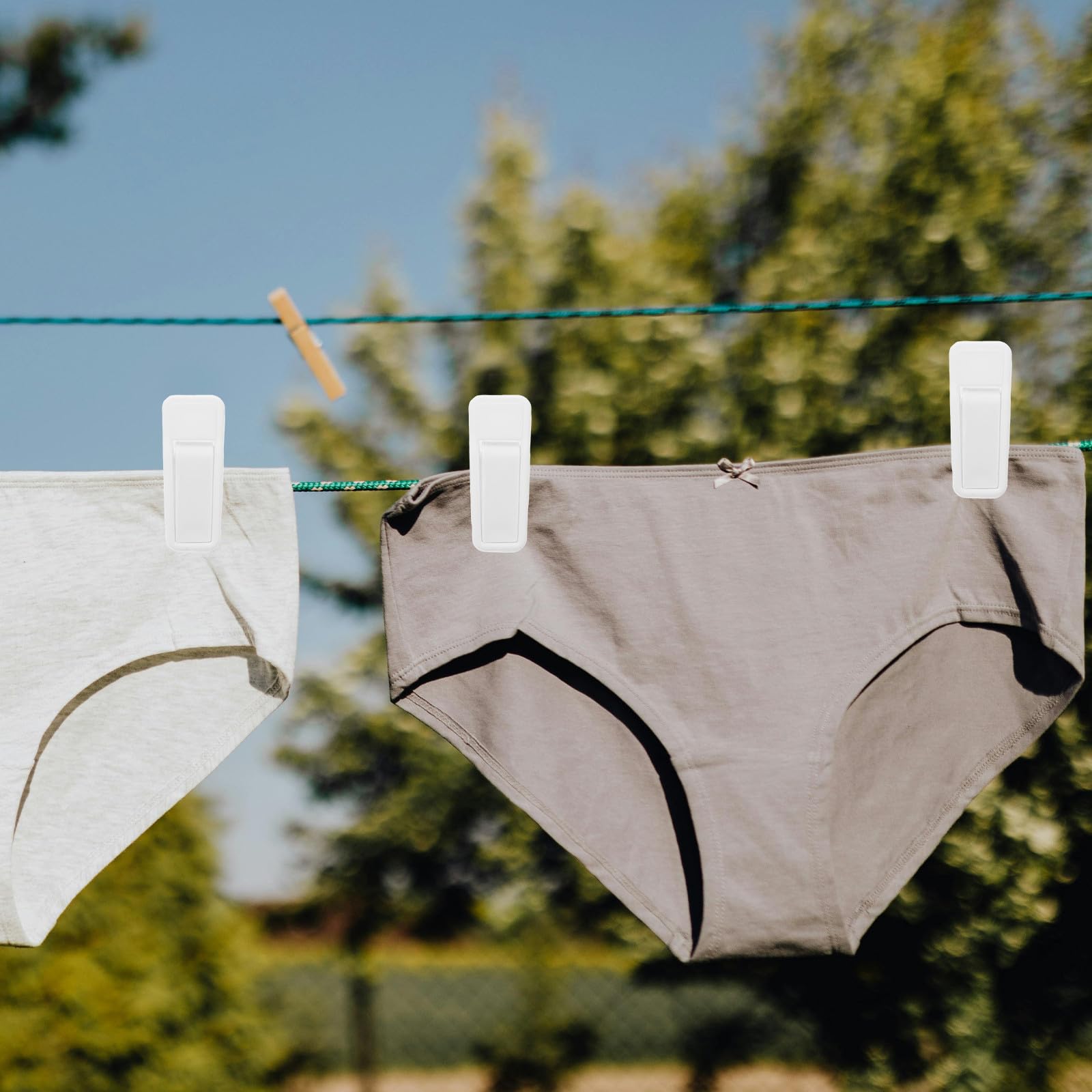 40 Piezas Pinzas de Plástico para Ropa Unidades Clips Antideslizantes para Colgar Prendas Pequeñas Versátiles y Reutilizables para Uso Doméstico