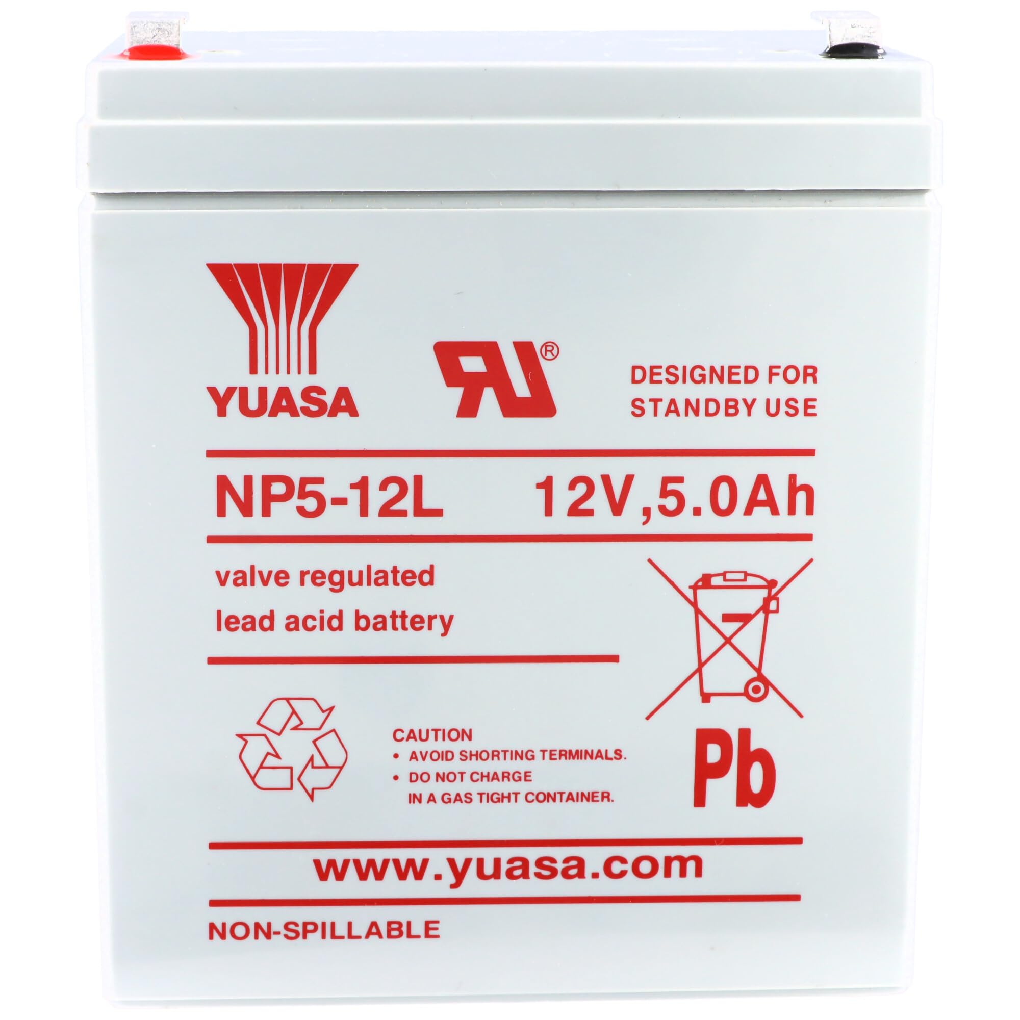YUASA NPH5-12 akumulator ołowiowy PB 12 V 5 Ah