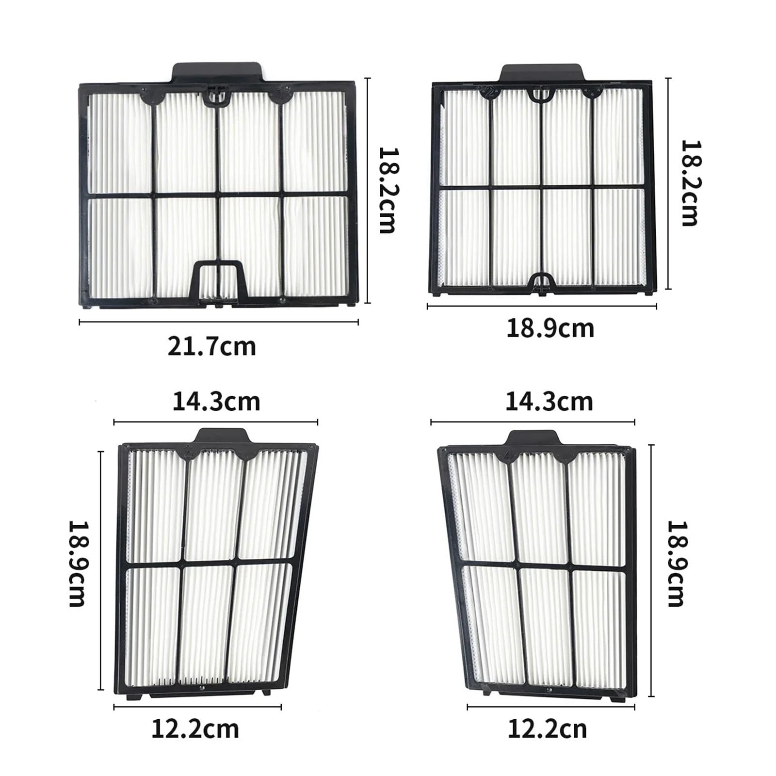 Cartucho de Filtro Plisado 9991467‑R4, Compatible con Dolphin | Compatible con el accesorio de repuesto for limpieza robótica de piscinas Proteus,Active,M600,S300i