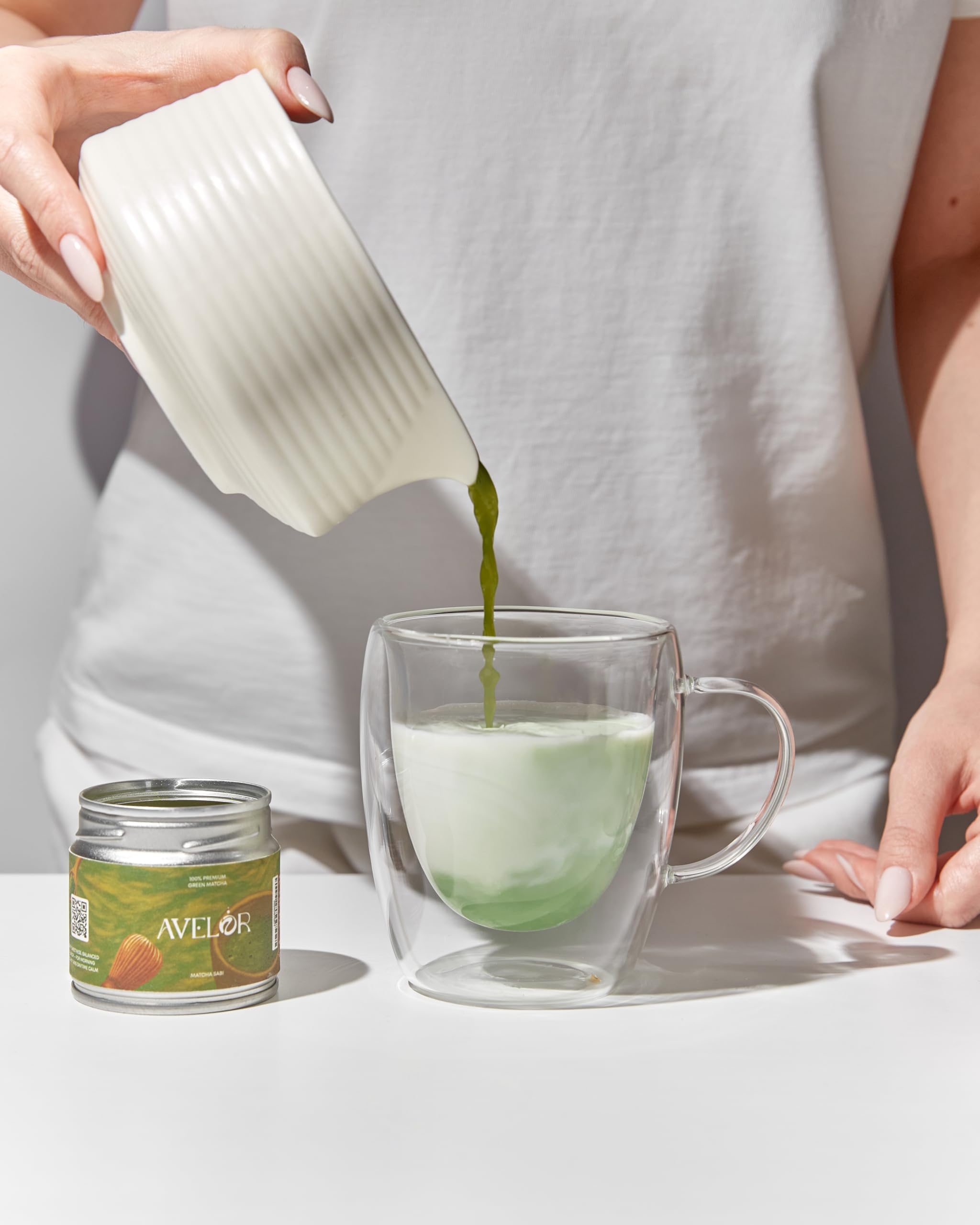 Avelor Sabi Matcha Herbata w Proszku (500 g) – Opakowanie Gastronomiczne – Authentic Ceremonial Grade – Czystość Potwierdzona Laboratoryjnie (Bez Pestycydów) – Dla Baristów, Kawiarni i HoReCa