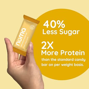Mini Peanut Butter Bars Variety Pack Vegan, High Protein, Low Sugar, Low Calorie, All Natural, Gluten Free Crunchy Plant Based Snack 4 Bags with 8 Individually Wrapped Pieces