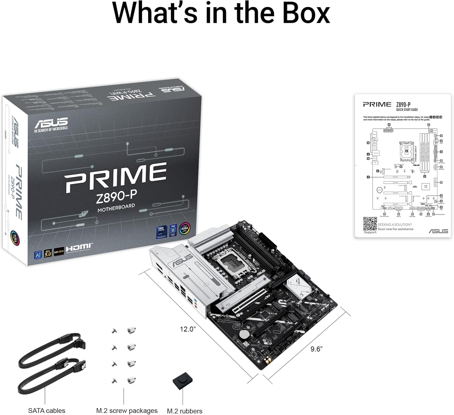 Prime Z890-P - Scheda madre Gaming Intel ATX (DDR5 - Scheda madre - Immagine 6