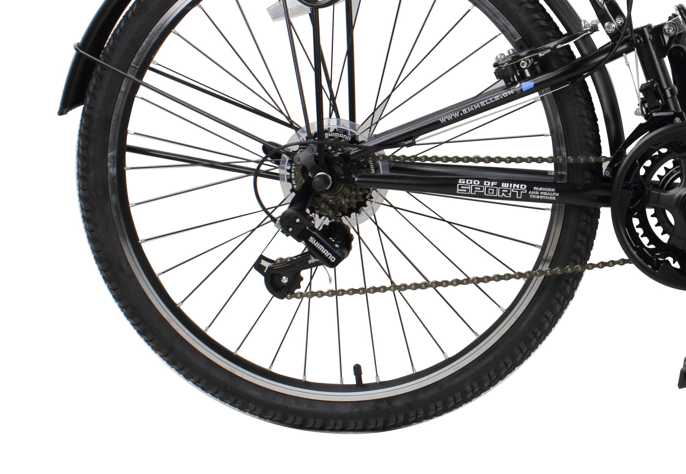 Deragliatore Posteriore 7 Velocità Per Bicicletta, Trasmissione MTB Strada Mountain Bike a Montaggio Diretto Deragliatore Posteriore 7 Velocità Per Bicicletta, Trasmissione MTB Strada Mountain Bike a Montaggio Diretto
