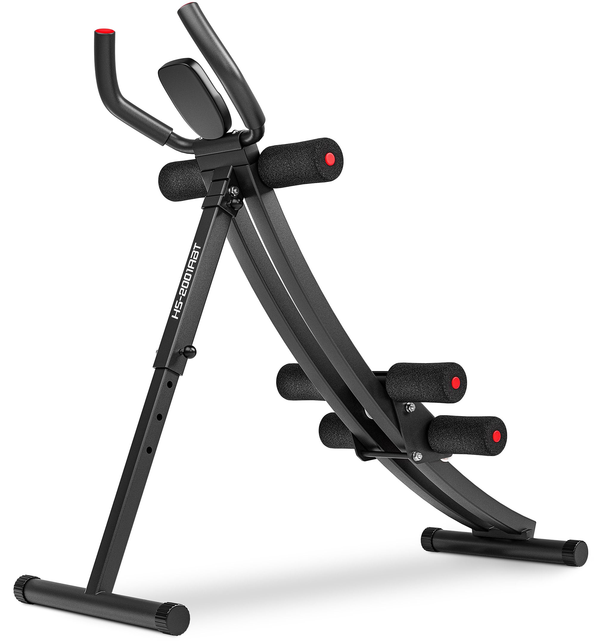 Hop-Sport Machine abdominaux pliable multifonction HS-2001ABT support pour les genoux, Réglage de la hauteur à 4 niveaux, Appareil abdominaux pliable avec ordinateur pour le renforcement musculaire Hop-Sport Machine abdominaux pliable multifonction HS-2001ABT support pour les genoux, Réglage de la hauteur à 4 niveaux, Appareil abdominaux pliable avec ordinateur pour le renforcement musculaire