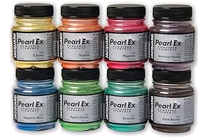 Jacquard Pearl Ex Powdered Pigments: A Stunning Symphony of Shimmering Hues