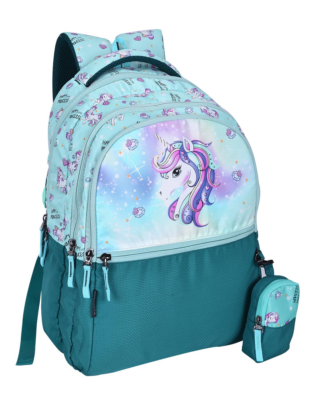 Unicorn 34ltr Printed School Backpack-image-43