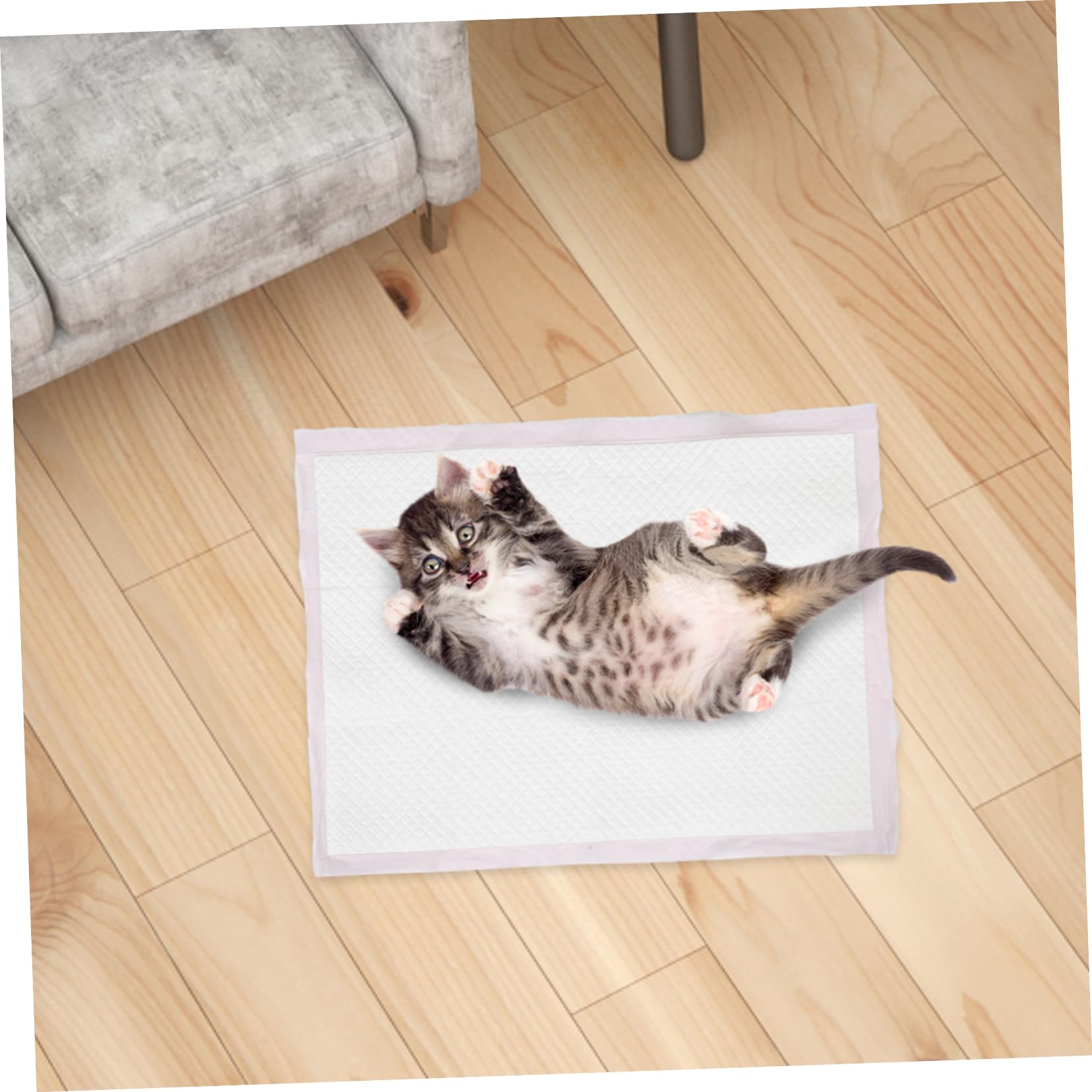 50 Almohadillas Desechables para Orinar de Diseño Engrosado, Superabsorbentes, para Entrenamiento de Perros y Gatos Hogar