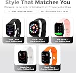 iWatch® Smartwatch with Bluetooth Calling, 1.85" AMOLED Display, Fitness & Sleep Tracking, Waterproof Smart Watch for Men & Women, Compatible with iPhone & Android, from Hudson Watch