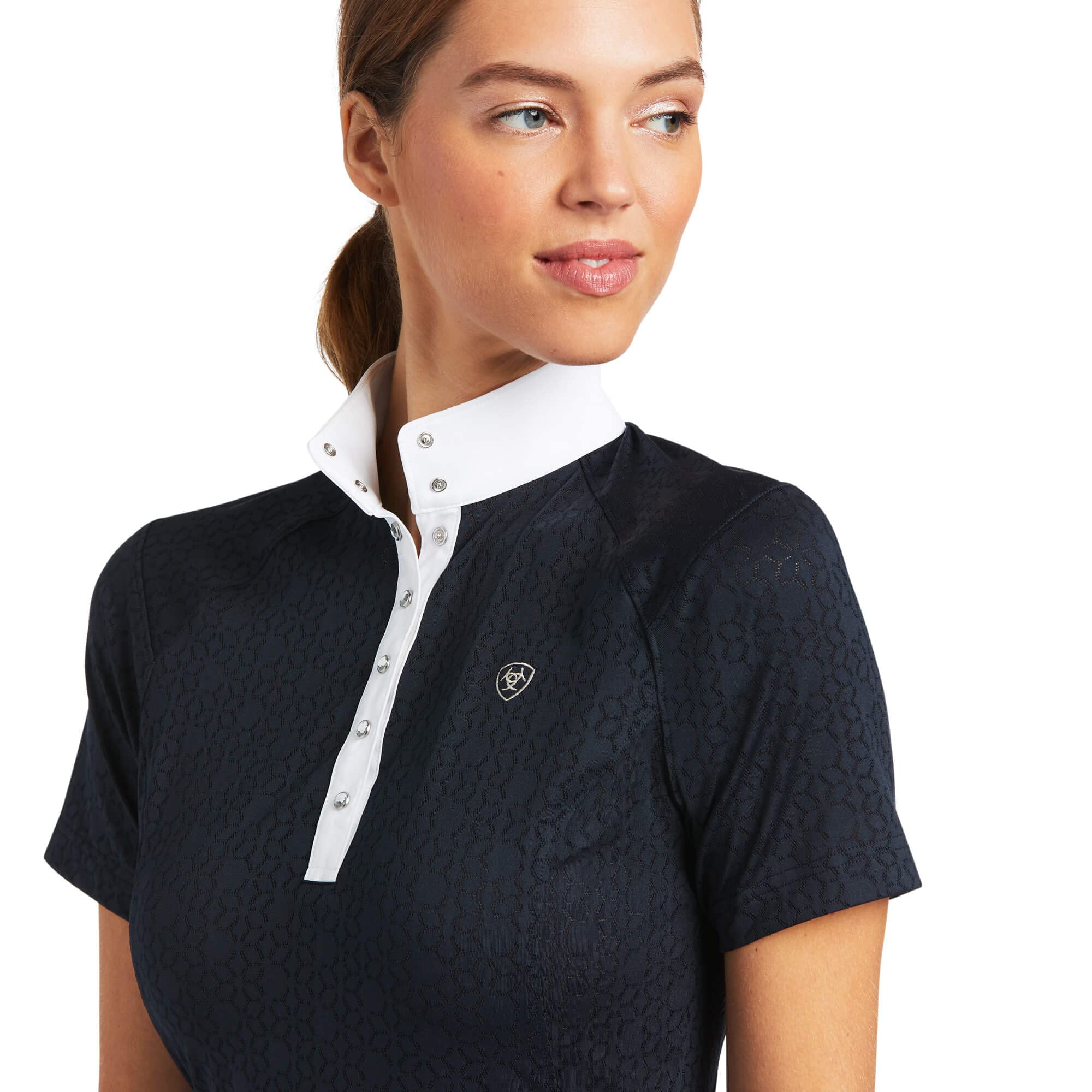 ARIAT 2022 Womens Showstopper 3.0 Show Shirt 10039445 - Navy Womens Size - S