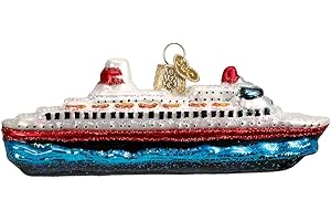 Old World Christmas Ornaments: Cruise Ship Christmas Tree Ornament