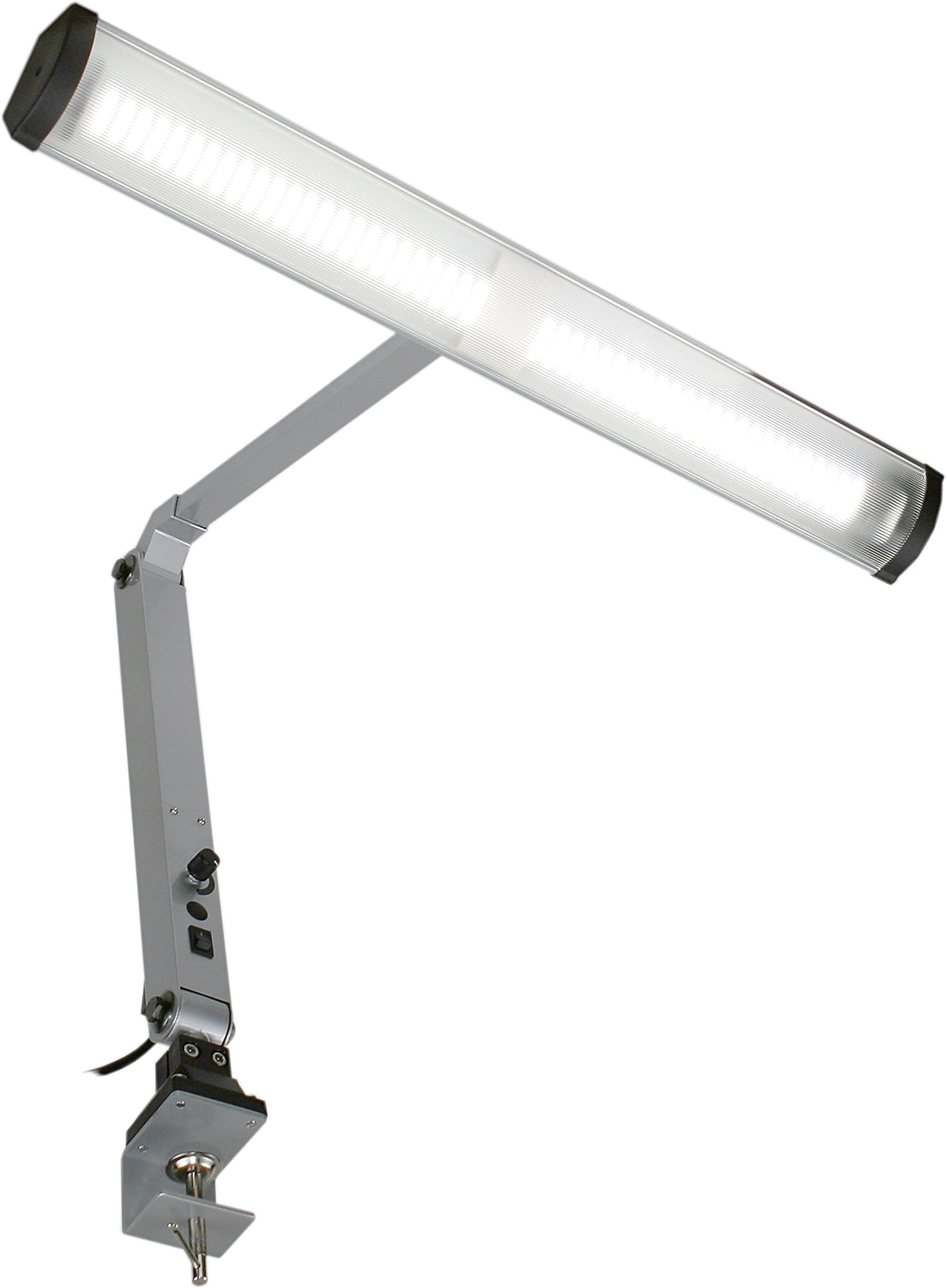 Industrial LED Task Lamp 80 Watt Dimmable 3200 Lumen Output With USB Phone Charging Port