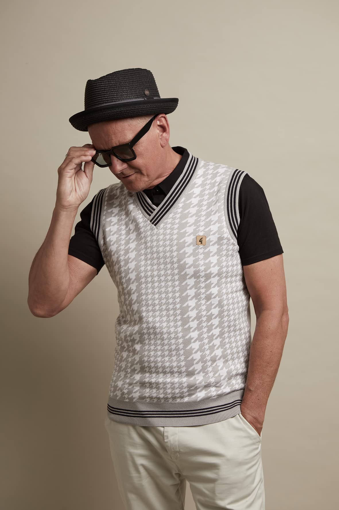 DASMARCA estate porkpie Cappello di paglia Durban
