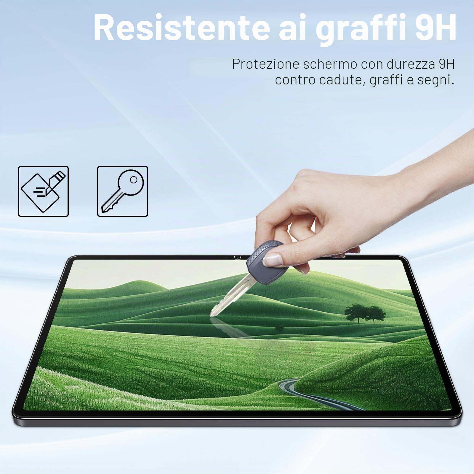 Pellicola Protettiva per HONOR Pad X8a / Pad X8b 11 Pollici HD 9H 2-Pezzi