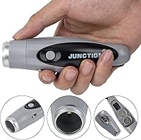 Vista 5 de Silbatos electrónicos, silbatos eléctricos más fuertes, 3 tonos, silbato de alto volumen, de mano para entrenadores, árbitros, silbato