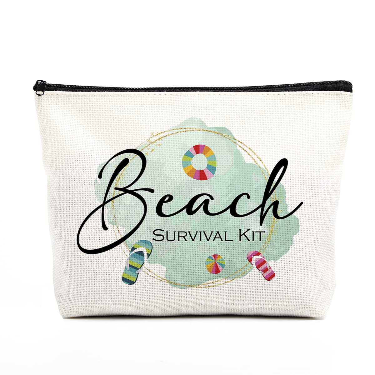 Beach Bag Beach Makeup Bag Beach Bags for Women Funny Beach Decor Funny Beach Gifts Beach Lover Gifts Beach Accessories Supplies Birthday Gifts for