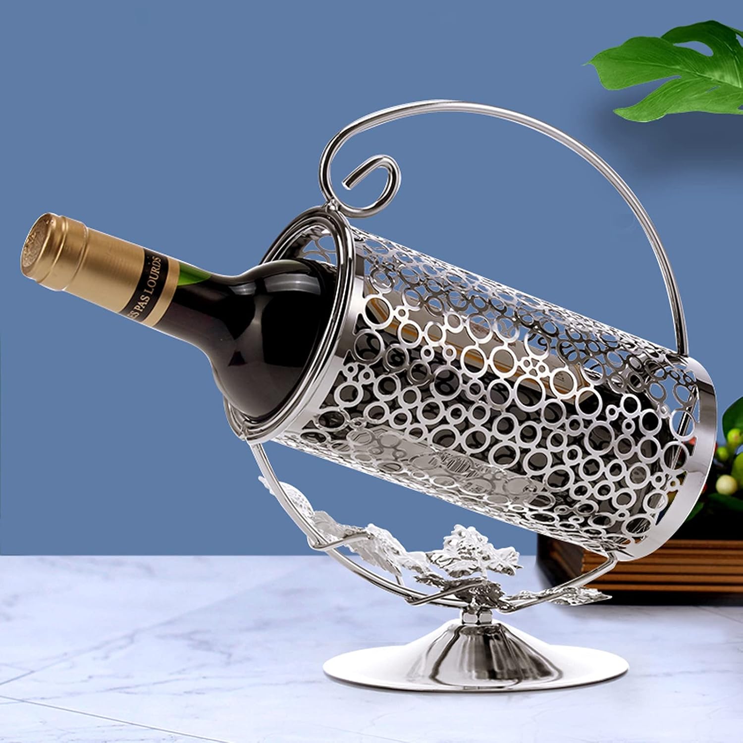Wine Holder for Wine Storage Wine Rack,1 Bottle Wine Holder Decoration Kitchen Restaurant Wine Rack Countertop Cabinet Ornaments Wine Rack Small Wine Rack Chinese Style Wine Racks Countertop