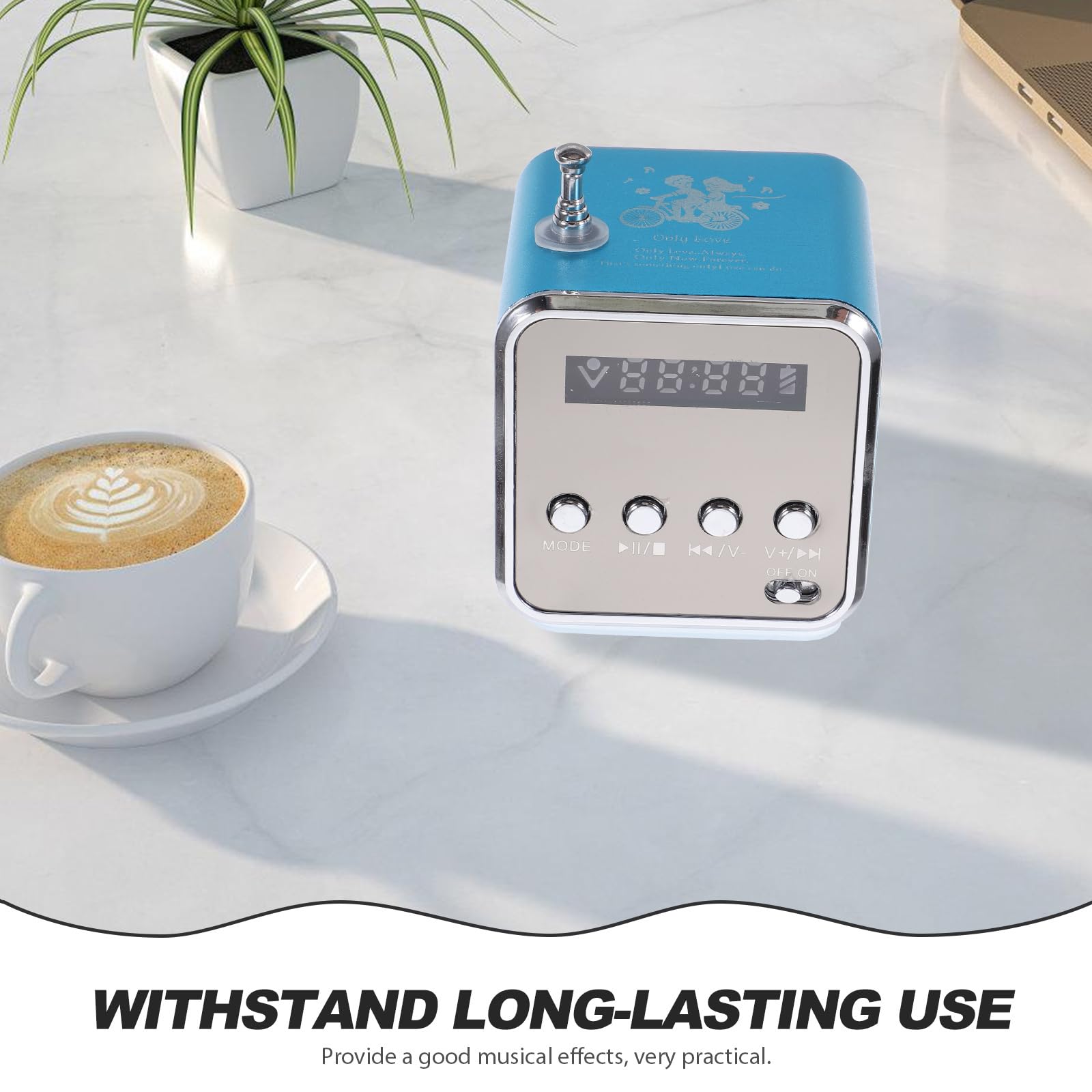 iplusmile Radio, Digital Wireless Speaker TD-V26 Mini Bluetooth
