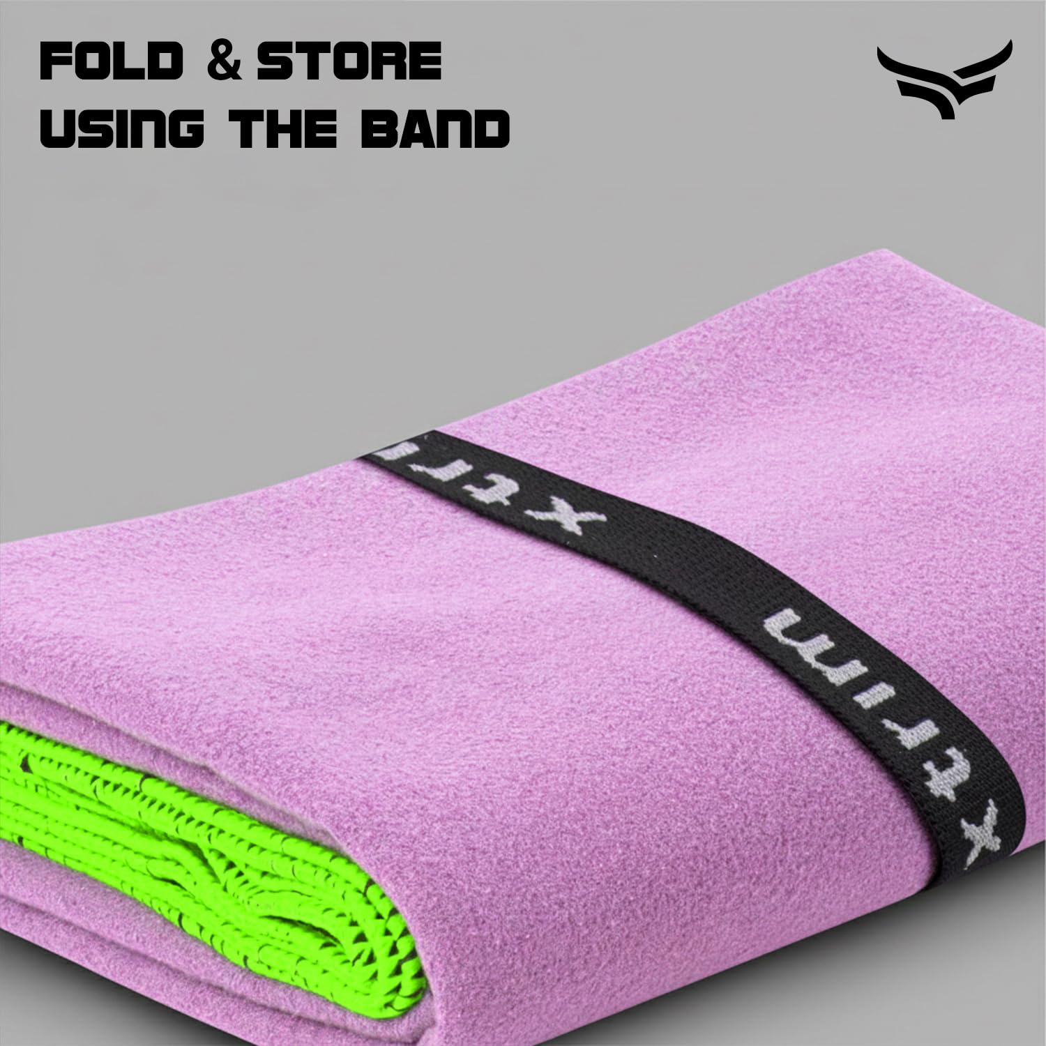 XTRIM Microfiber Towel - Quick Dry & Lavender -5 XTRIM Microfiber Towel - Quick Dry & Lavender -5