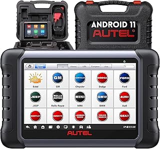 Autel Scanner MaxiCOM MK808Z: Android 11 Based Bi-Directional Control Scan Tool, 28+ Services, 2023 Upgraded of MK808/MX808, All System Diagnostics, FCA Auto Auth, ABS Bleed, Injector Coding