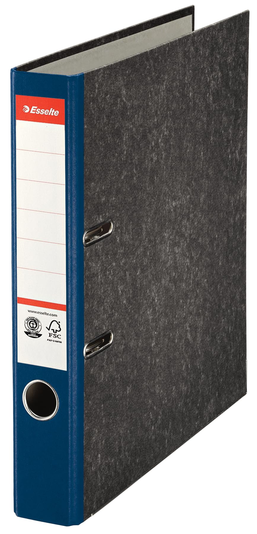 Esselte 36059 - Raccoglitore standard, formato A4, confezione da 25, 50 mm, sottile, colore: Blu