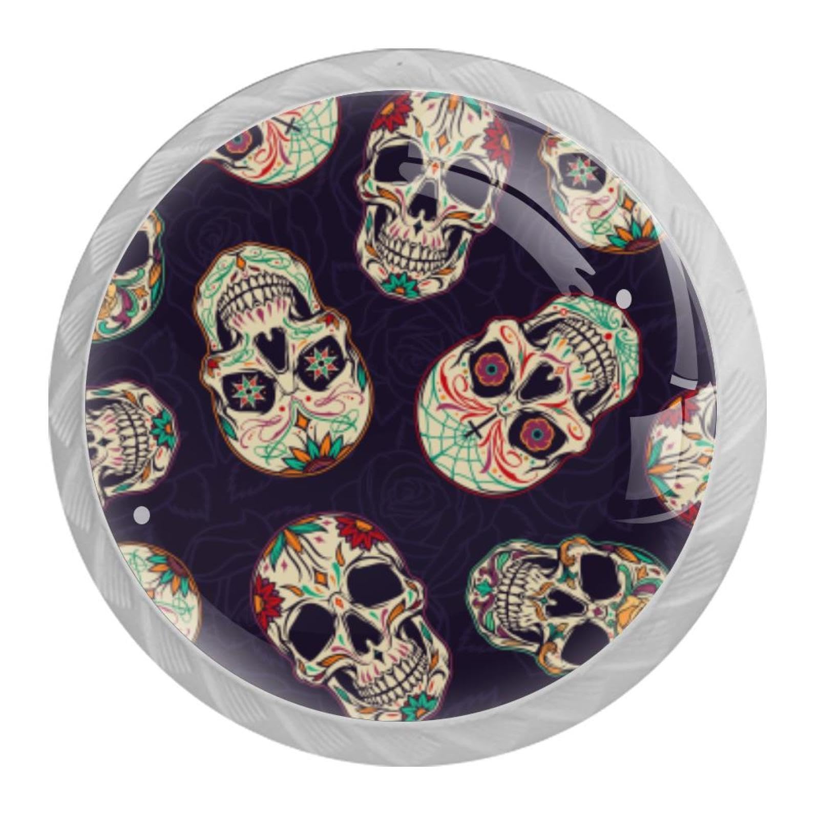Tqmspg Multi Skulls Pattern