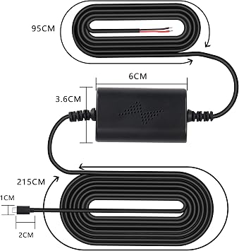 XMSJSIY Dash Cam Fuse Tap Kit USB-C Type-C Dashcam Hardwire Wire