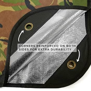 高耐久サバイバルブランケット 断熱断熱反射タープ 60インチ x 82インチ Amazon.co.jp: Arcturus 高耐久 サバイバルブランケット – 断熱