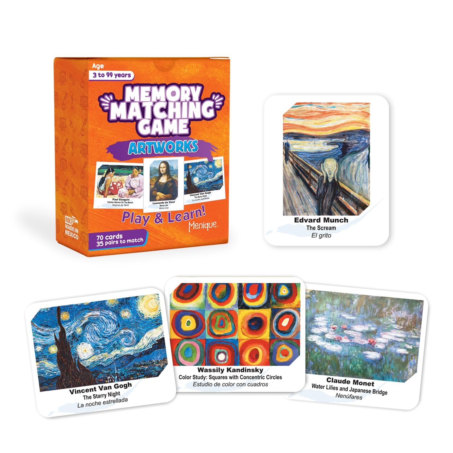 Menique Art Memory Game